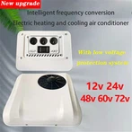 Xe tải điều hòa trên mái nhà